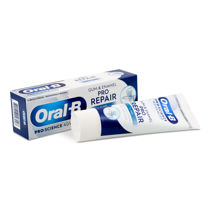 Паста зубна Про-Відновлення ясен та емалі Класична 75мл Oral-B