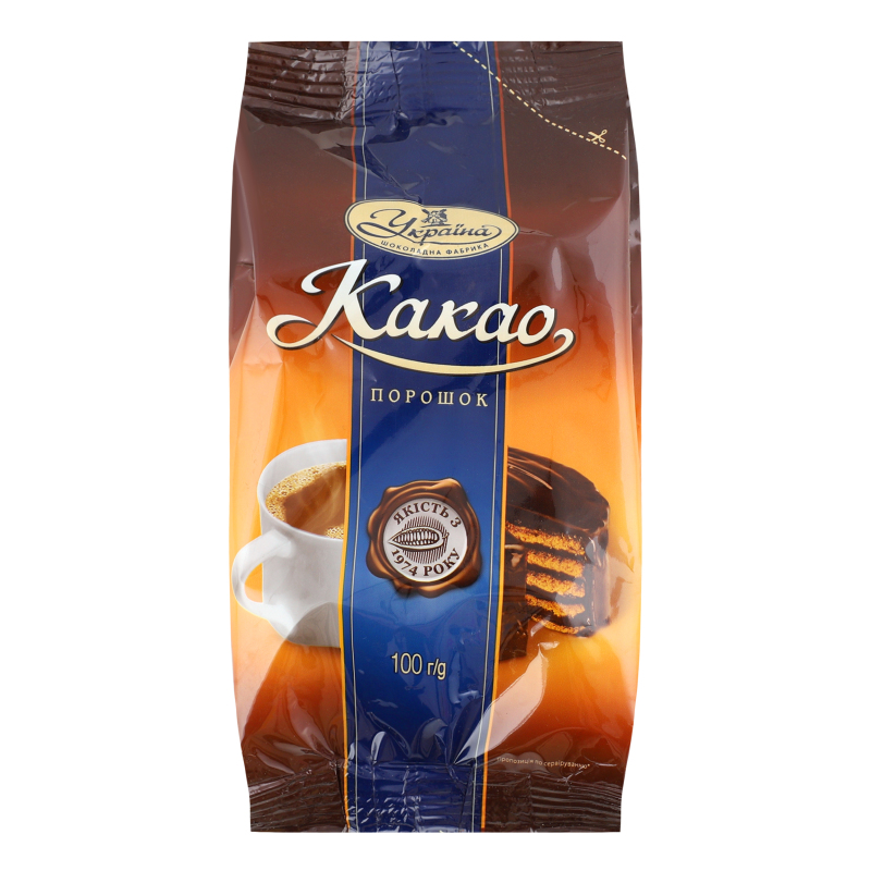 Какао-порошок Україна м/у 100г Україна(4823001415385): купить в