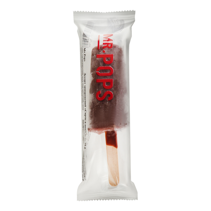 Десерт замороженный Сырок в шоколаде Mr.Pops м/у 75г Mr.Pops