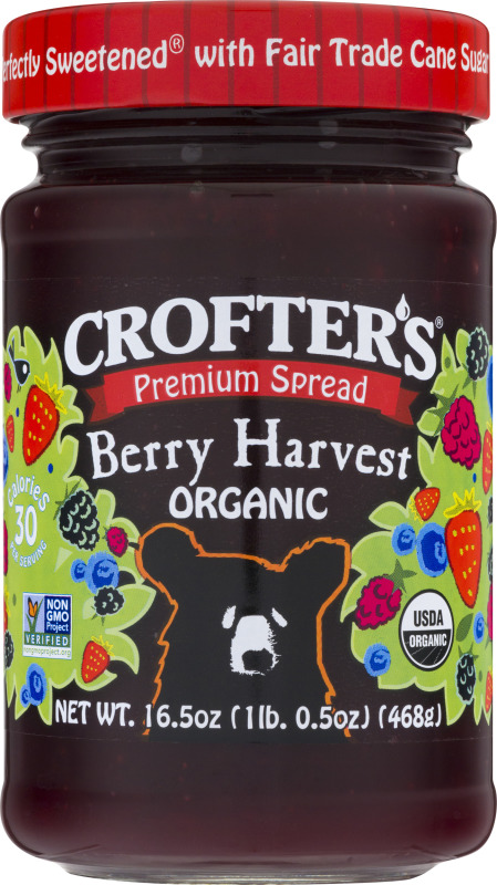 Crofter's Premium Spread Berry Harvest Organic Crofter's(67275006557 ...