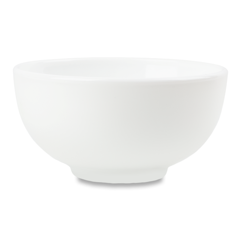 Салатник білий склокераміка 12см