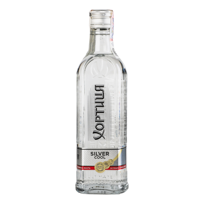 Водка 0.375л 40% особая Silver Cool Хортиця бут Хортиця