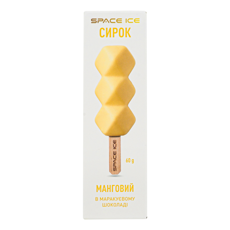 Сирок в маракуєвому шоколаді Манговий Space Ice к/у