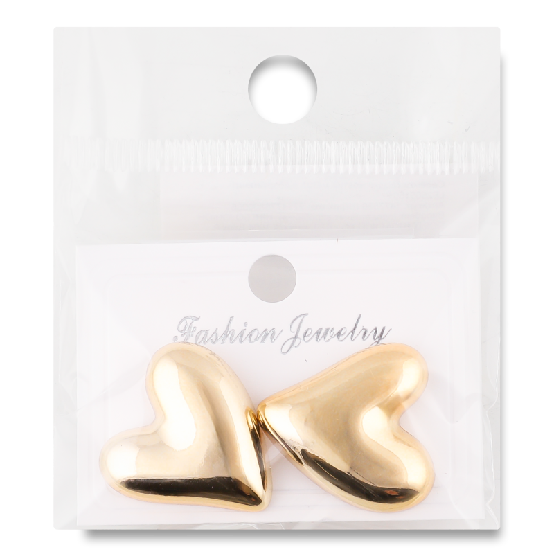 Сережки-гвіздки жовтий метал в асортименті LF25051501