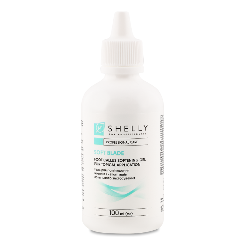 Гель-кератолітик д/локального застосування М”яке лезо 100мл Шелі