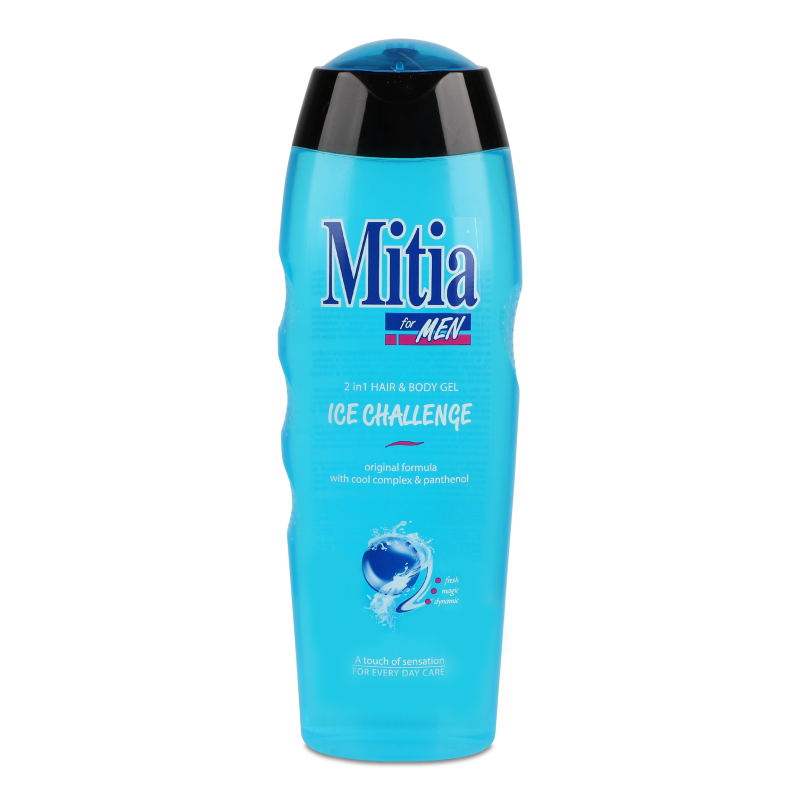 Гель д/душу та шампунь Айс Челендж д/чоловіків 750мл Мітія