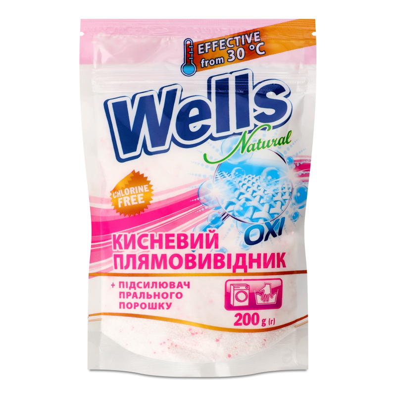 Засіб д/виведення плям Класік універсальний порошкоподібний 200г Велс Нейчерал