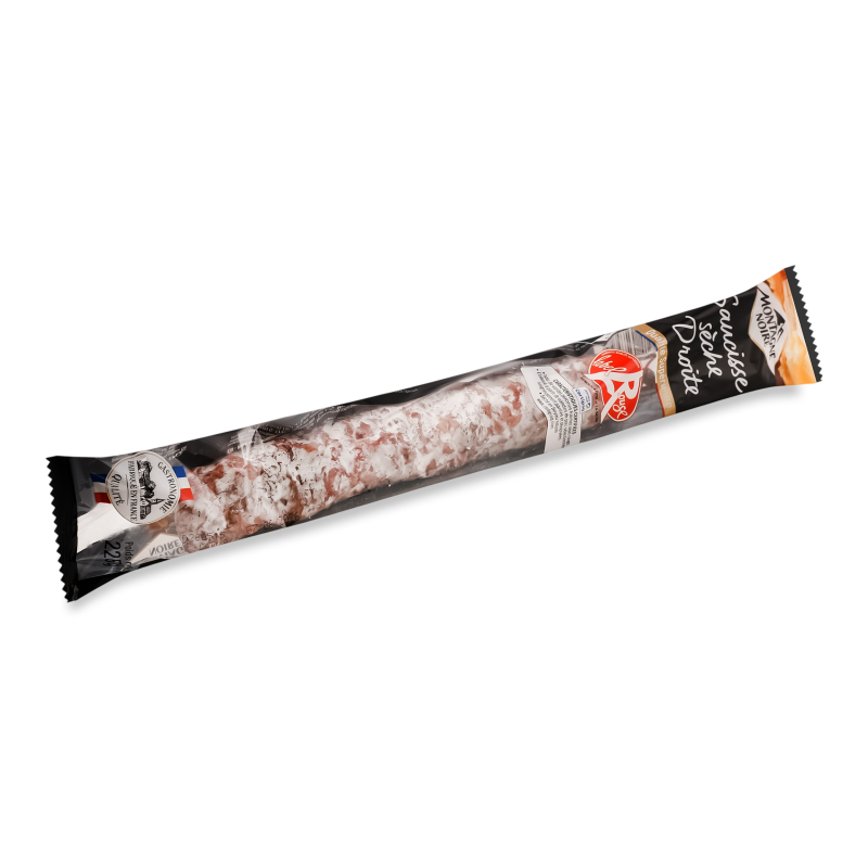 Ковбаса Saucisse Seche Droite с/в 225г газ/уп Montagne Noire