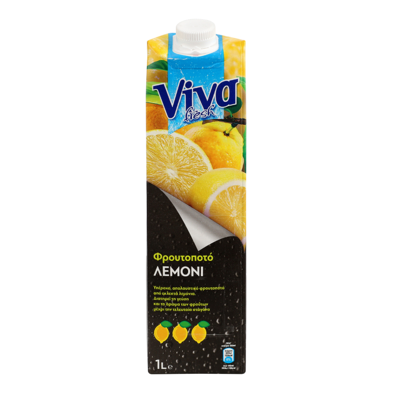 Напій безалкогольний Лимон Viva Fresh т/п