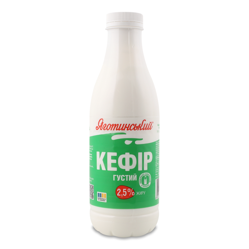 Кефір густий 2,5% 750г пет Яготинський