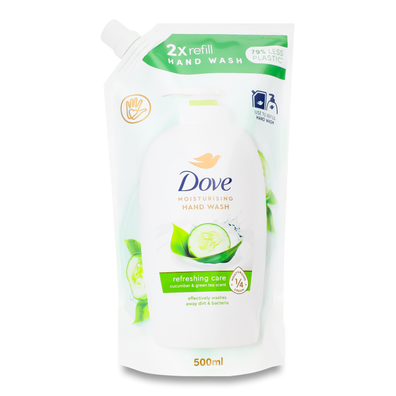 Крем-мило рідке Дотик свіжості 500мл Дав