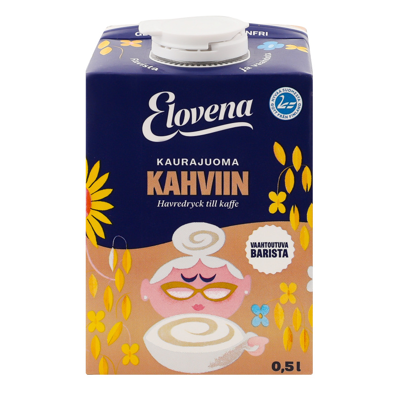 Молоко вівсяне до кави Barista Elovena т/п