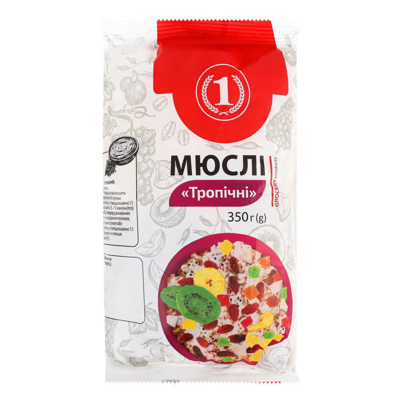 Мюслі Тропічні ТМ "1" м/у