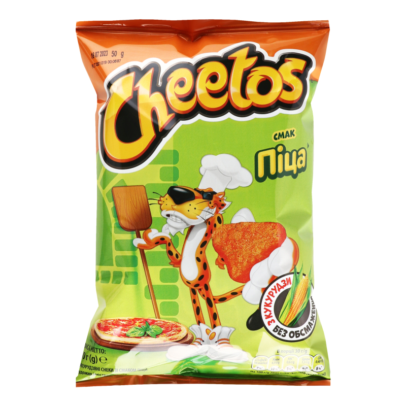 Палочки кукурузные со вкусом пиццы Cheetos м/у 50г Cheetos ...