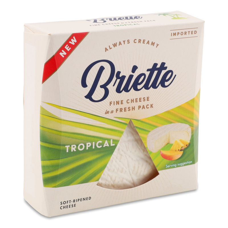 Сир м’який Tropical 60% 125г Briette