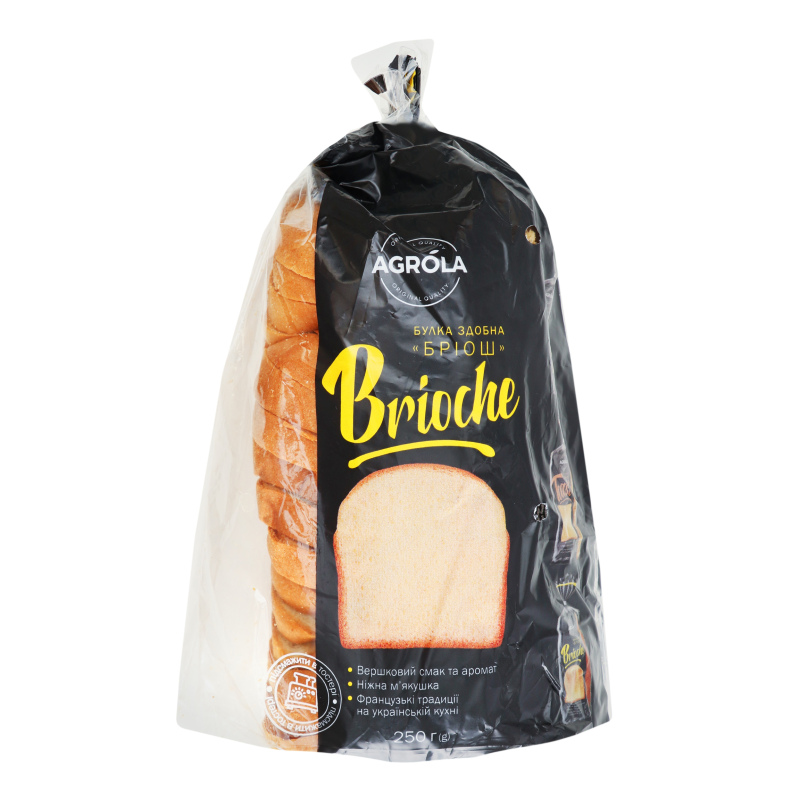 Булка здобна Brioche Agrola м/у