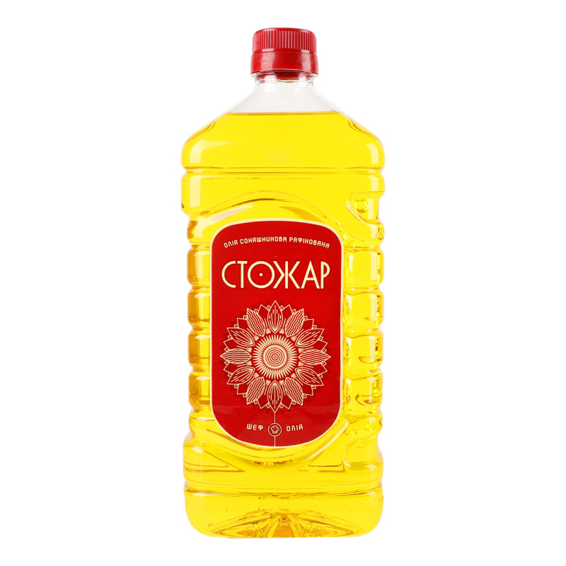 Масло подсолнечное рафинированное Шеф Стожар п/бут 1.6л Стожар ...
