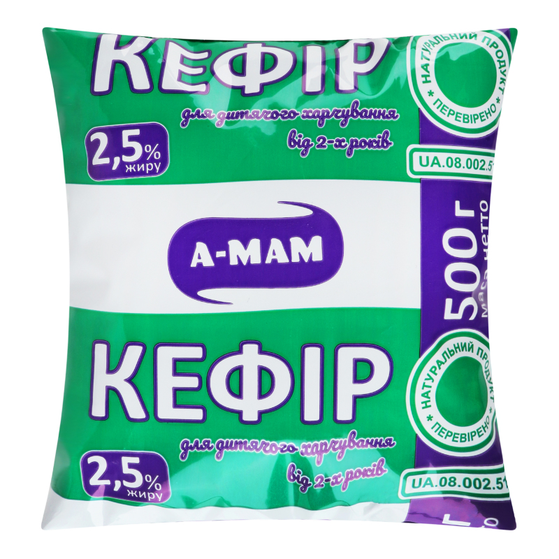 Кефір 2.5% А-Мам м/у