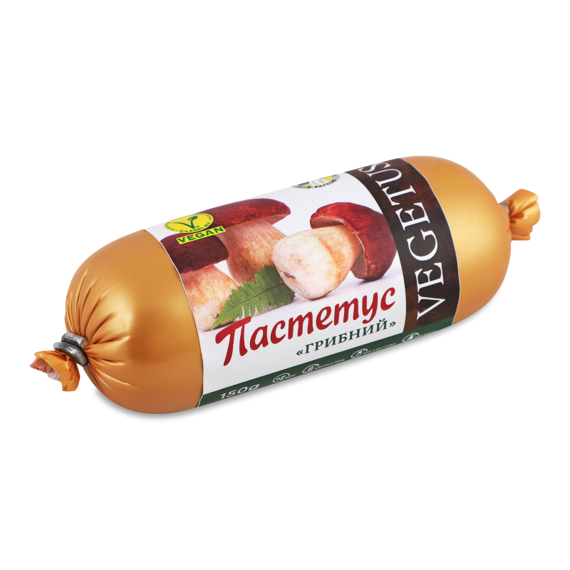 Пастетус Грибний п/а 150г Vegetus