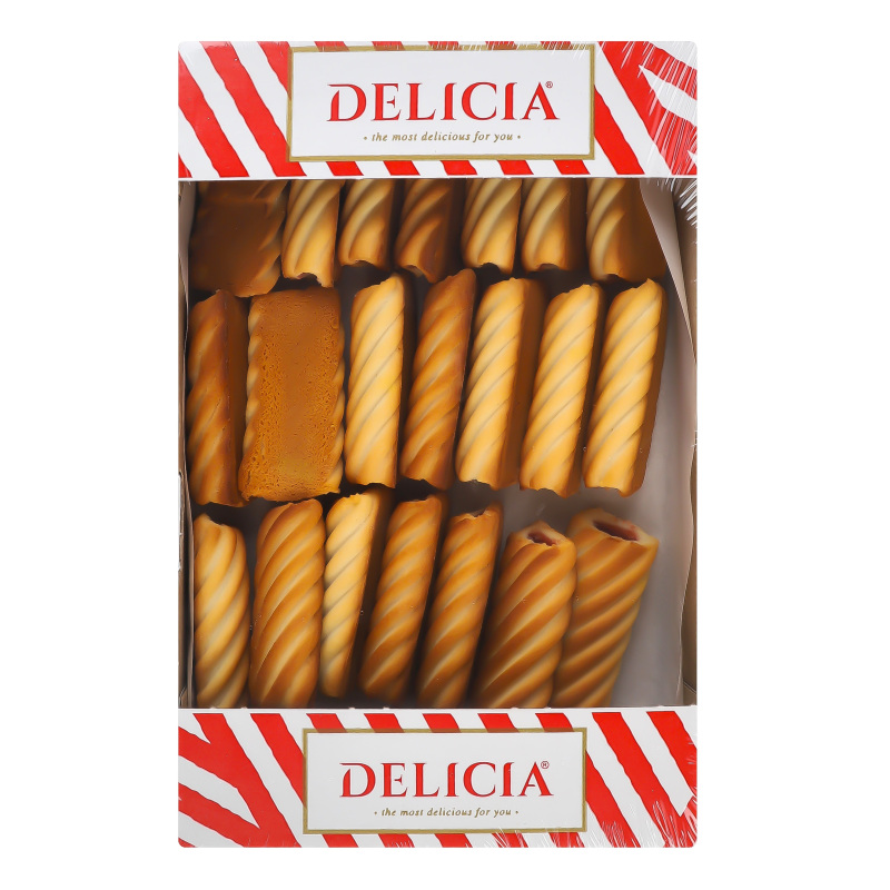 Печиво здобне зі смаком вишні Супер-Моніка Delicia к/у