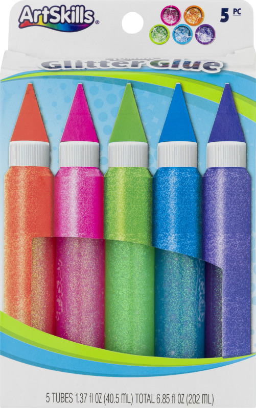 ArtSkills Glitter Glue Jumbo 5 PC ArtSkills(672125014783) customers