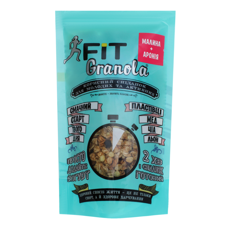 Гранола Малина+аронія Fit Granola д/п