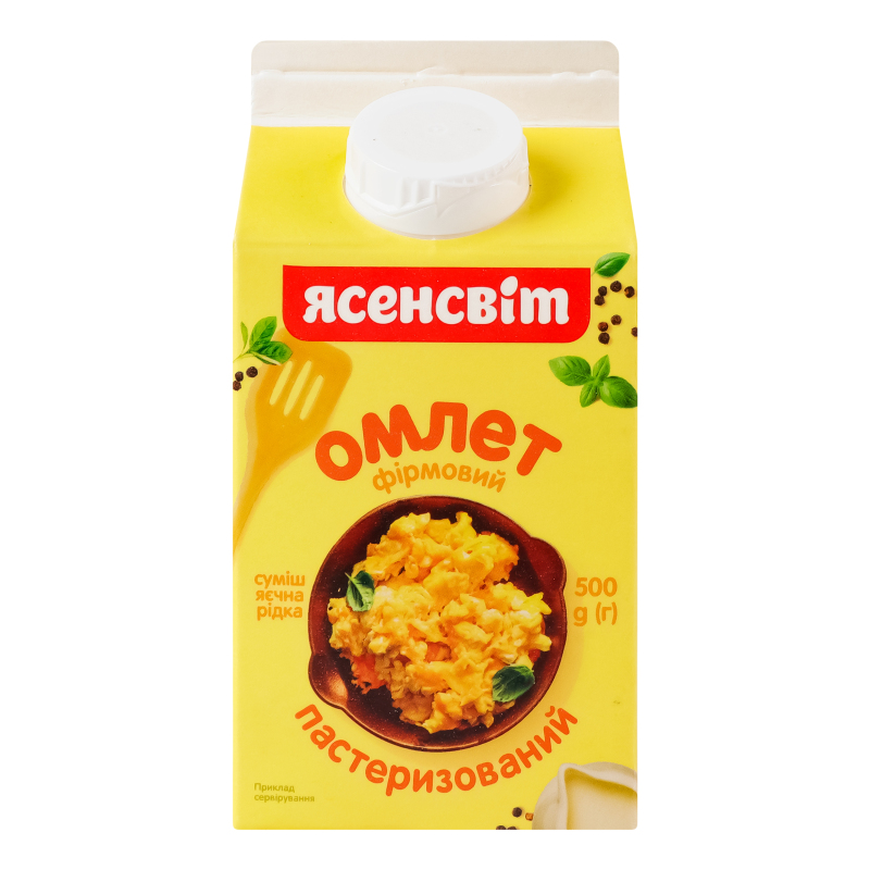 Суміш яєчна рідка Омлет фірмовий Ясенсвіт п/п