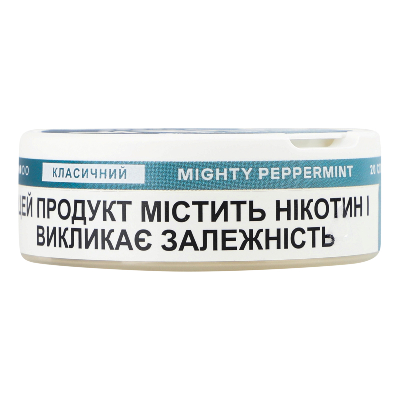 Подушечки никотиносодержащие бестабачные Velo Классический Mighty