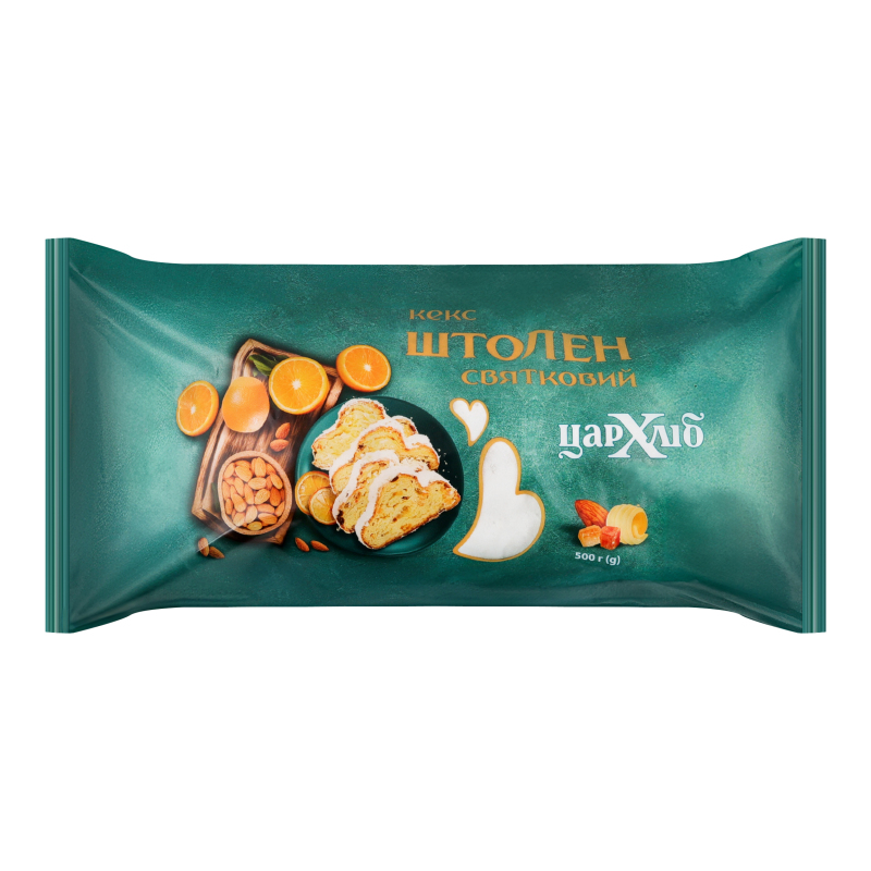 Кекс Штолен святковий Цар хліб м/у