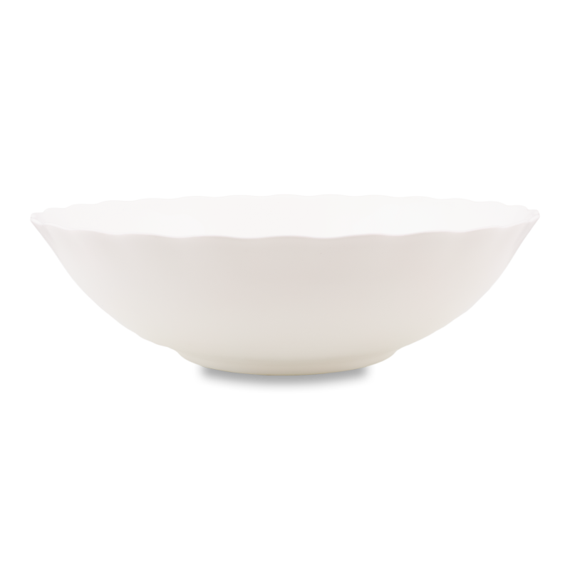 Салатник Blanco Wave склокераміка 25см Vittora