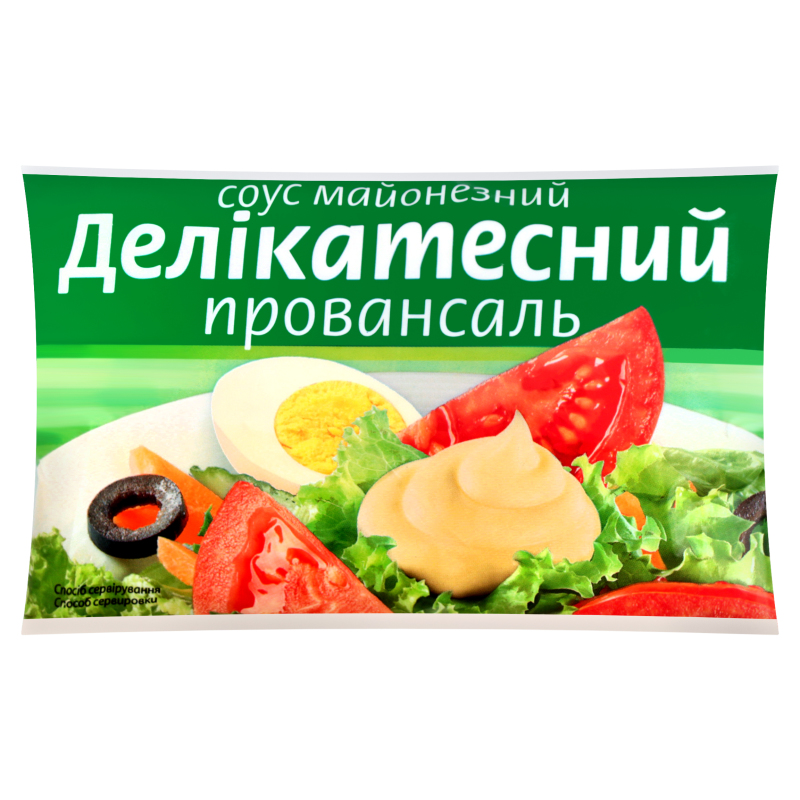 Соус майонезний Делікатесний провансаль 15% Чумак п/е 180г Чумак ...