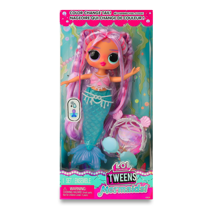 Набір ігровий Tweens Mermaids! Лана Мерін з лялькою та аксесуарами L.O.L. Surprise!