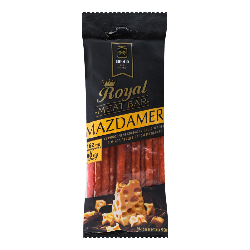 Ковбаски з м'яса птиці з сиром Mazdamer Royal Gremio de la carne с/к м/у