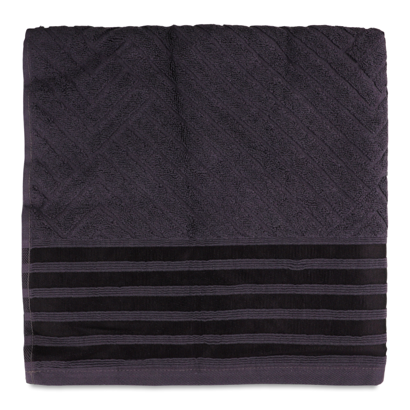 Рушник графітово-сірий махровий 70*140см 500г/м2 GM Textile