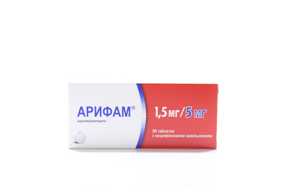 Арифам табл 1,5/5мг№30(3594458800017): купить в интернет магазинах ...