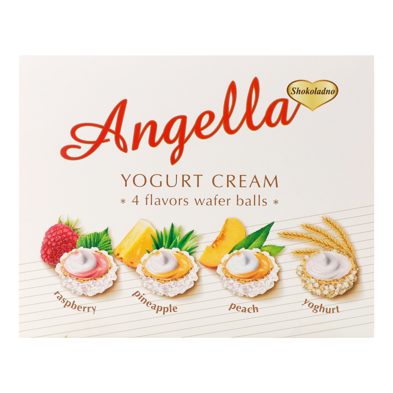 Цукерки Yogurt cream Angella Shokoladno к/у