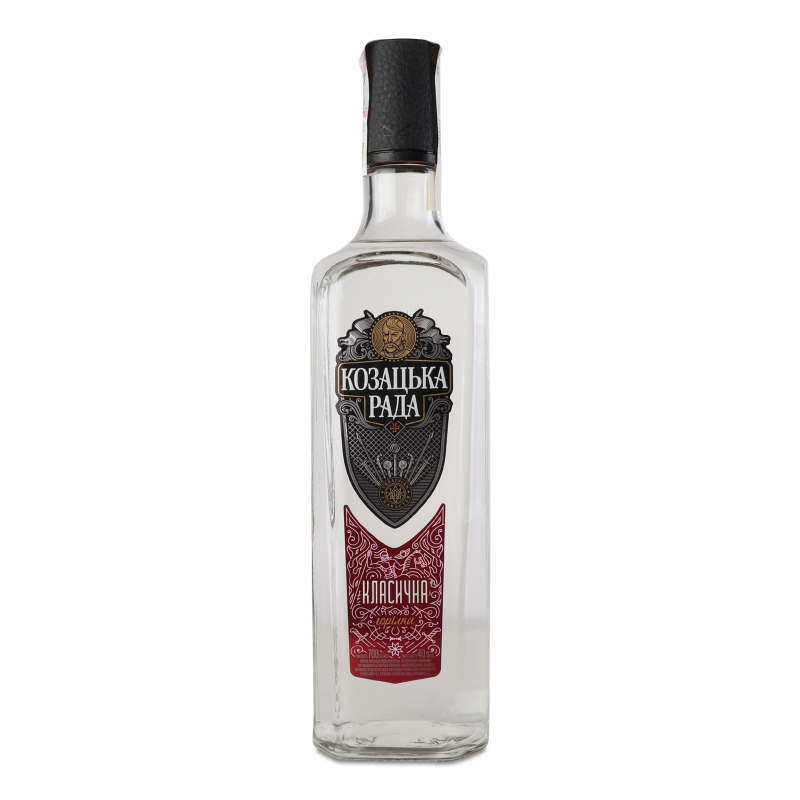 Горілка Класична 40% 0,7л Козацька Рада