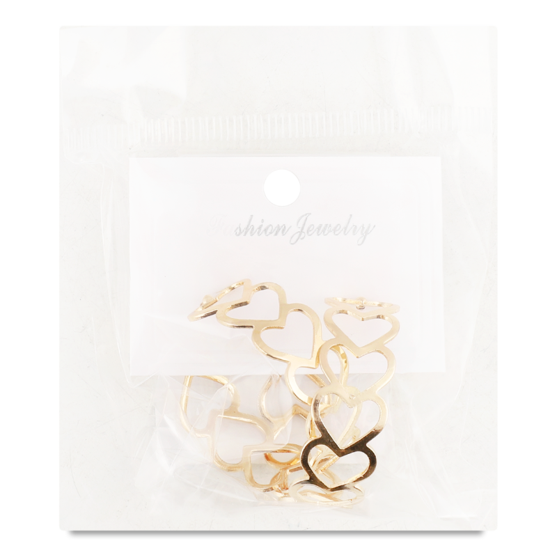 Сережки жовтий метал в асортименті LF25051540