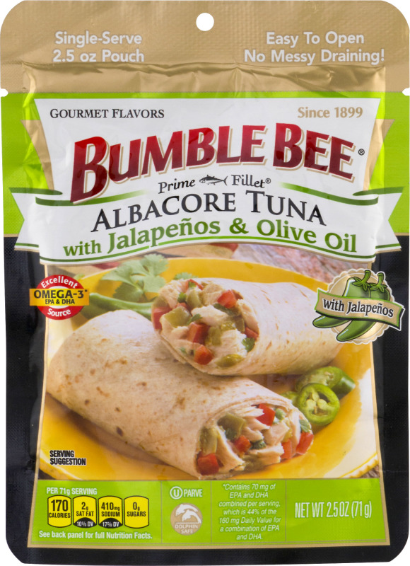 Bumble Bee Albacore Tuna with Jalapenos & Olive Oil Bumble Bee