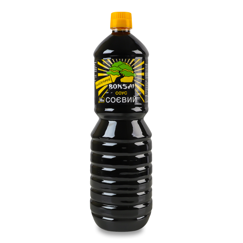 Соус соєвий Класичний 1000мл пет Бонсай