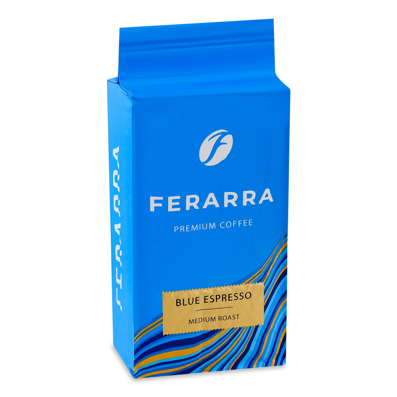 Кава Еспресо мелена смажена 250г в/у Ferarra
