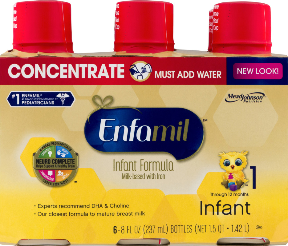 thumbnail image 2 of Enfamil Infant Formula 6-Pack – Milk-Based Powder With Iron, 12.5oz Cans (Exp 3/2026) 2 of 4