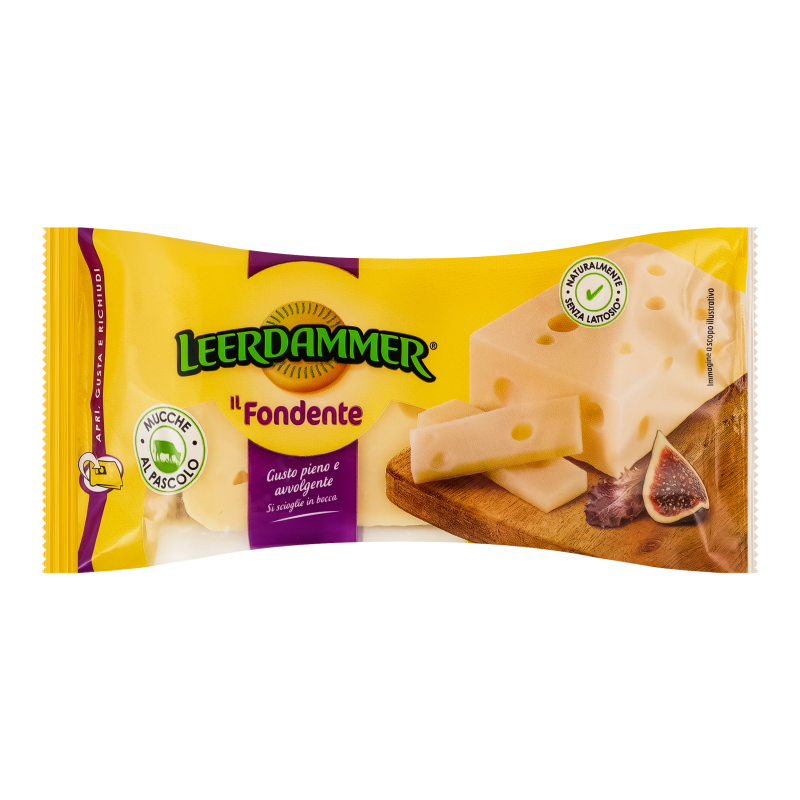 Сир 50% твердий Il Fondente Leerdammer м/у