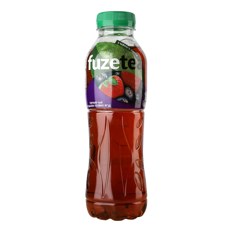 Чай холодный черный со вкусом лесных ягод Fuzetea п/бут 500мл