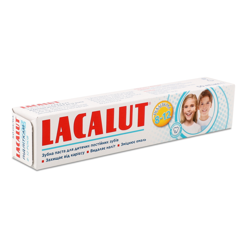 Паста зубна дитяча 8+ років 50мл Lacalut