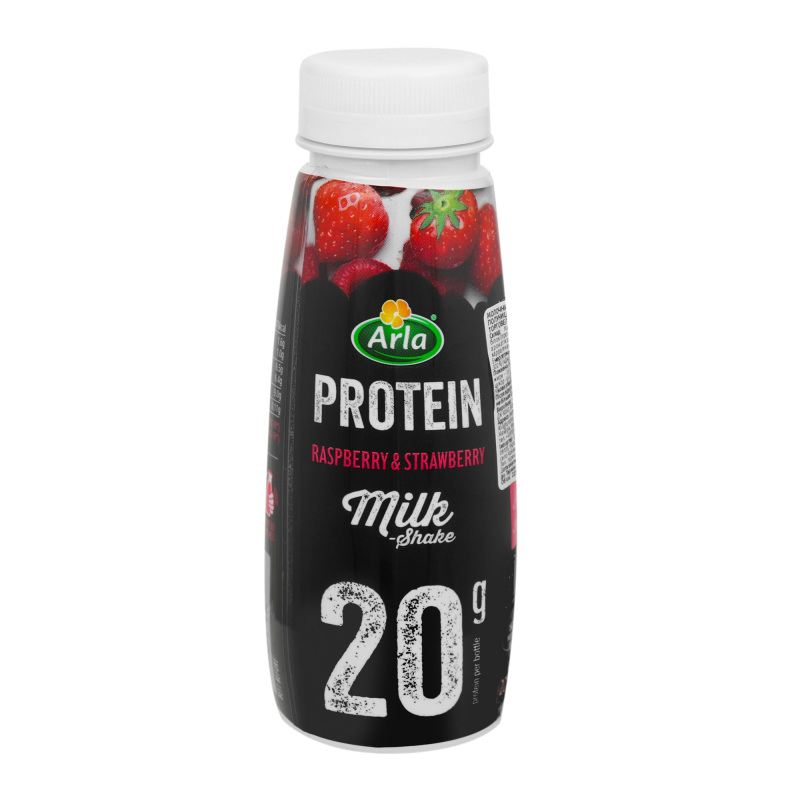 Напій молочний з протеїном Raspberry&strawberry Arla п/пл