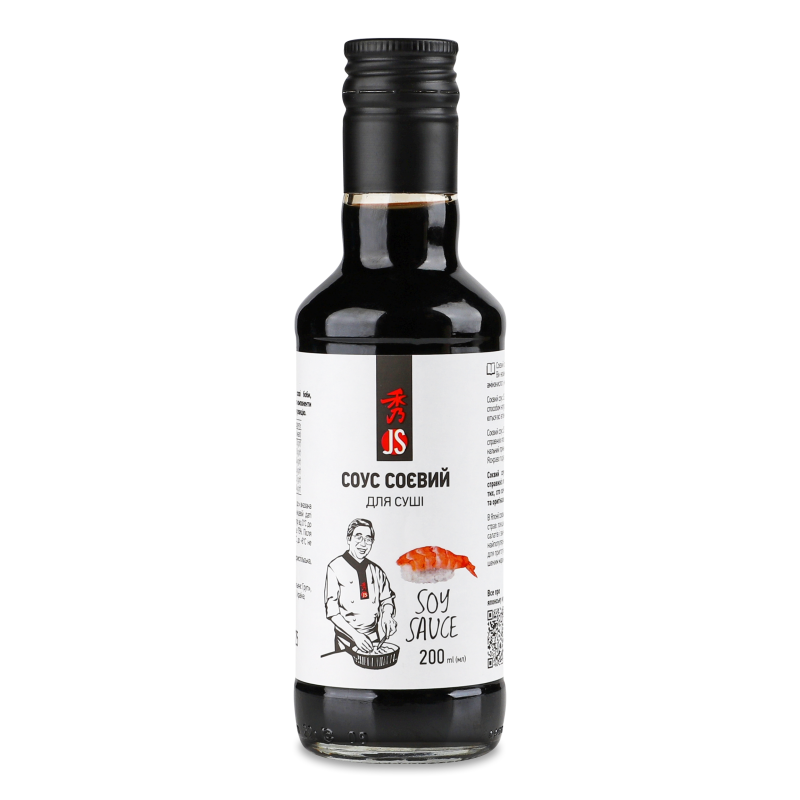 Соус соєвий 200мл скло JS