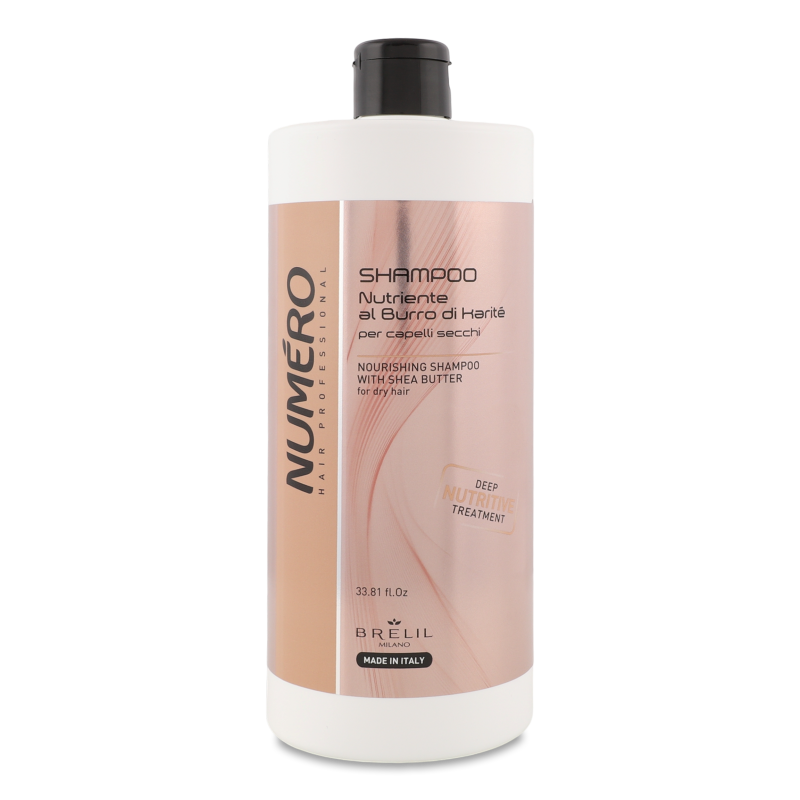 Шампунь живильний з оліями каріте 1000мл Нумеро