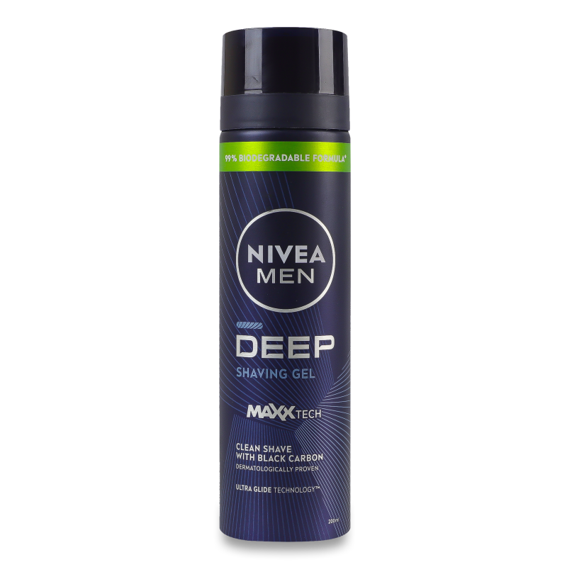 Гель д/гоління Deep 200мл Nivea Men