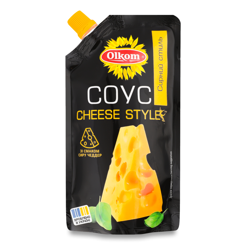 Соус майонезний Cheese style 30% 180г д/п Olkom